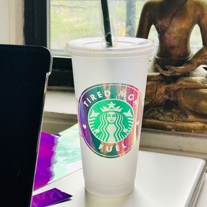 Starbucks Reusable Cups Customized!